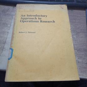 An Introductory Approach to Operations Research