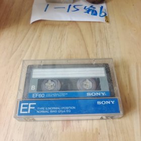 磁带 SONY EF60