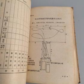 陕西省交通厅编印1964年(公路交通监理管理规章汇编)十中央交通部(工程机械履历书夹)两本