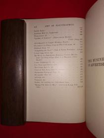 稀见孤本丨THE business of advertising（全一册精装版）内有大量插图1919年英文原版老书，存世量极少！详见描述和图片