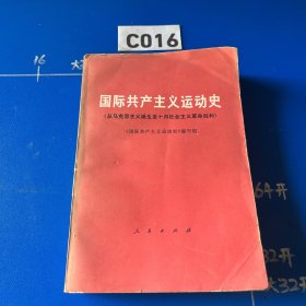 国际共产主义运动史（从马克思主义诞生至十月社会主义革命胜利）