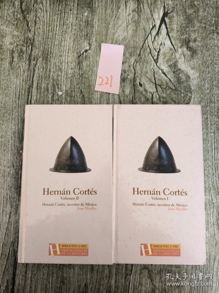 Hernán Cortés Inventor de México 第一册第二册全