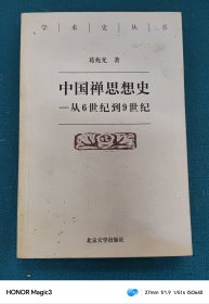 中国禅思想史——从6世纪到9世纪