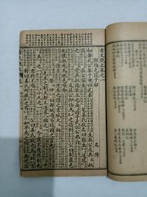 古文观止   线装   石印  民国丙辰(1916) 存卷1~6    三册合售    该书为原装订，大字干净，值得阅读配本及收藏，详见实拍图片。