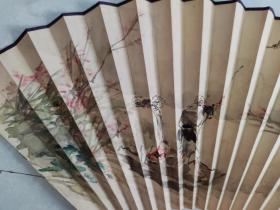 阎道生(1884—1962),字子阳(昜)。河北霸州市扬芬港村(原属河北静海县)人,直隶提学使司画师。12岁在天津杨柳青卖画,19岁就读于湖北武备学堂,肄业后长期寓津作画,并拜李存义为师习武。1916年执教于天津中华武士会。1921年参办天津书画慈善会,致力于慈善事业。曾创立阅庐教育基金,在家乡捐资办校。“七·七事变”后归隐田园,生前出版《新修身》、《书法指南》、《阎子阳画册》。先生扇面存世很少。