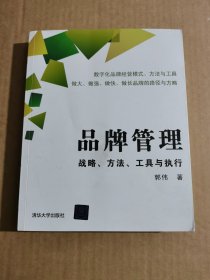 品牌管理：战略、方法、工具与执行