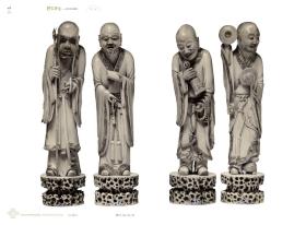 现货，编号153、171、219、323、459，《神工匠心——中国古代象牙雕刻》
       Uncanny Workmanship:Ancient Chinese Ivory Carvings
     开本：42厘米×28.5厘米
页数：1644
重量约：25公斤
    （全三卷）沙逊之藏966件，中、英双语解说，全球限量发行500部，版权页印有专属编号。