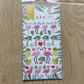 韩国flamingo火烈鸟贴纸装饰贴画