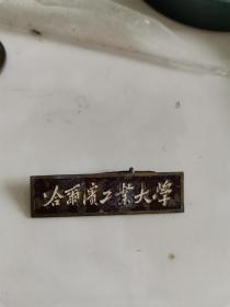 哈尔滨工学大学铜校徽