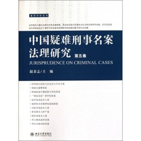 中国疑难刑事名案法理研究（第5卷）