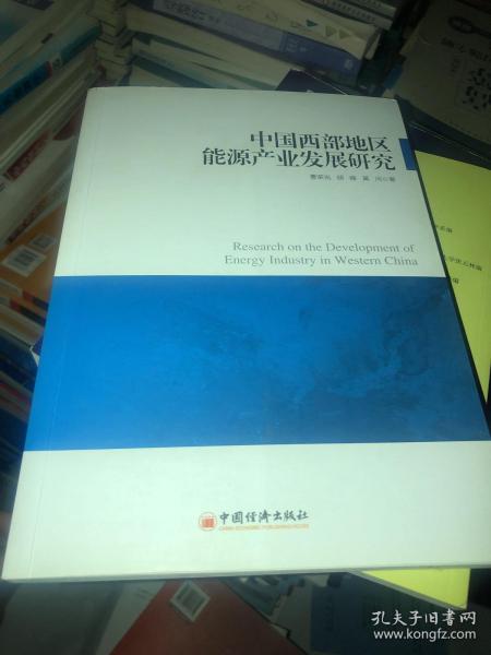 中国西部地区能源产业发展研究