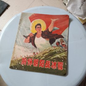 胸怀朝阳战冰雹 (后面撕了一页馆藏书) 13*15cm