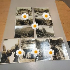 民国山东风景老照片泰山风景一组