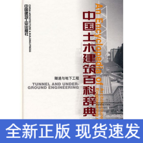 中国土木建筑百科辞典：隧道与地下工程