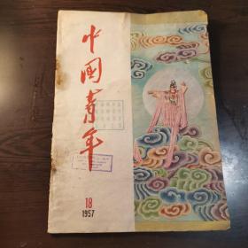 中国青年杂志1957年第18期，刊登纪鲁的文章《党的领导问题是反右派的大辩论中一个中心问题》，蒋南翔的文章《对清华大学应届毕业生的讲话》，楼适夷的文章《冯雪峰是怎样成为反党分子的》，茅盾的文章《刘绍棠的经历给我们的教育意义》等。这本杂志曾是中国科学院语言研究所词典编辑室收藏的书刊。