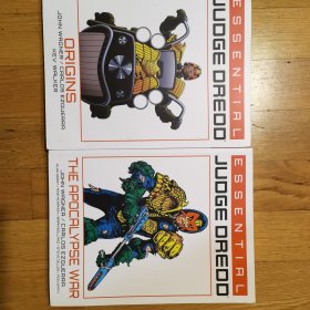 Judge Dredd: Crusade 特警判官彩色漫画两本合售