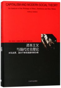 资本主义与现代社会理论：对马克思、涂尔干和韦伯著作的分析（睿文馆）