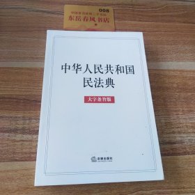 中华人民共和国民法典（大字条旨版）2020年6月K0510