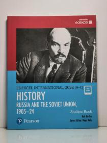 《 俄罗斯与苏联1905-24》 中学历史教材      History Russia and the Soviet Union, 1905-24  Student Book  Edexcel International GCSE(9-1)   英文原版书