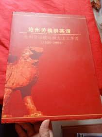 沧州劳模群英谱 沧州劳动模范和先进工作者（1950--2005）.