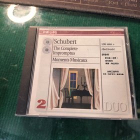 Schubert THE CKMPLETE Impromptus Moments Musicaux 舒伯特即兴曲 CD