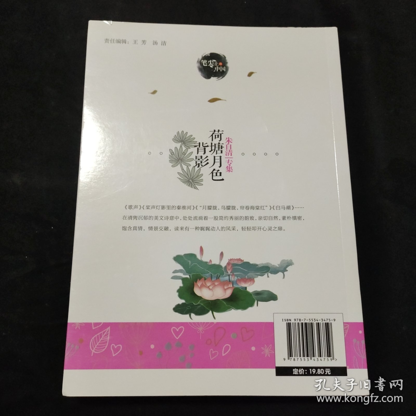 笔尖上的中国：荷塘月色背影（朱自清专集）