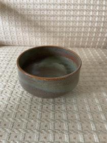 日本回流 茶碗 抹茶 碗 饭碗 釉水 自然 颜色 丰富 侘寂 风格 老底 底部带款 清字底款 品相好