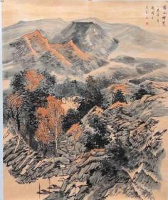 中美协大家张志民老师精品大作，宣纸画芯尺幅145*177cm，也就是23个平尺，作品已手工托底，不二轩出品，绝对保真顺丰包邮。