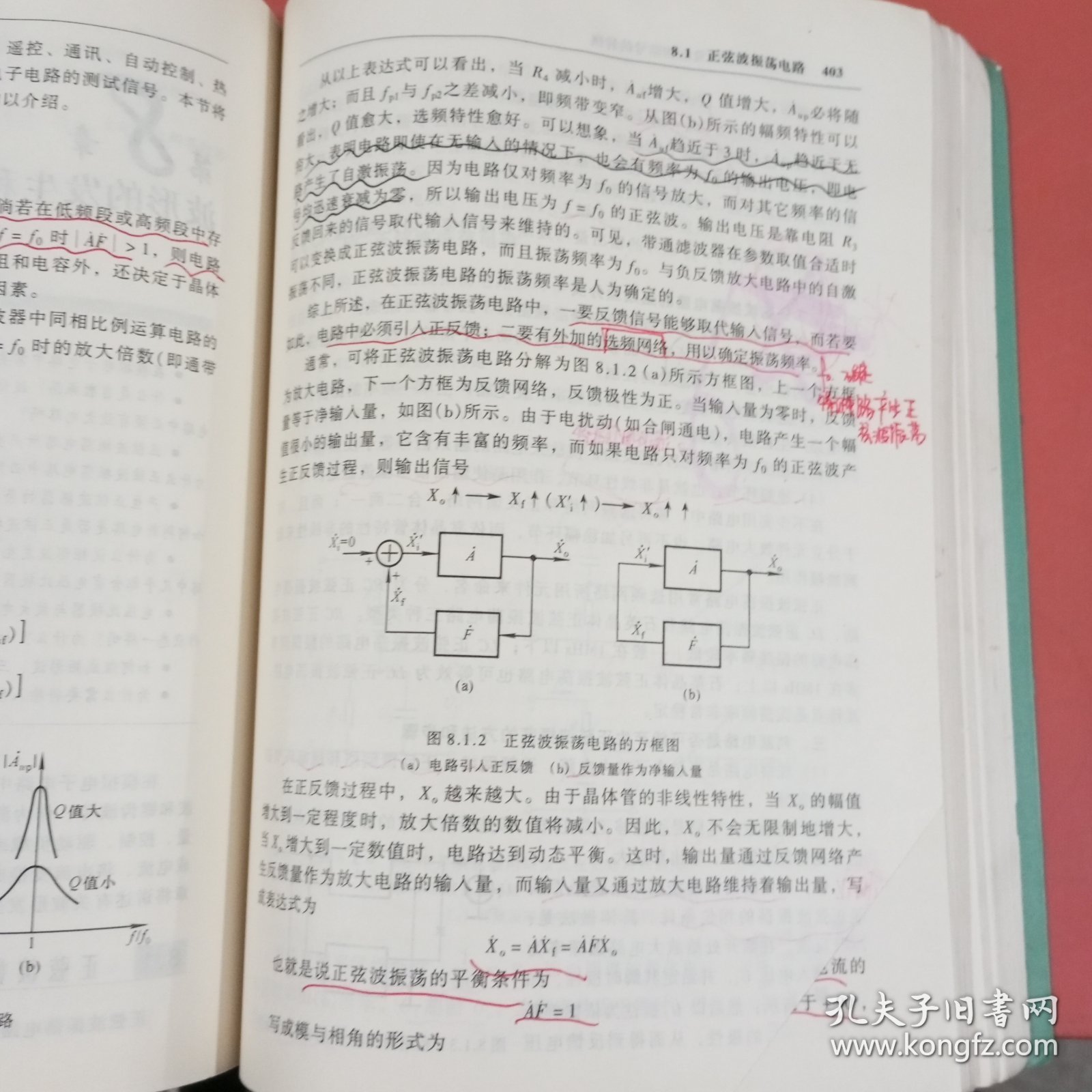 模拟电子技术基础：第四版 有磨损有笔迹有水印