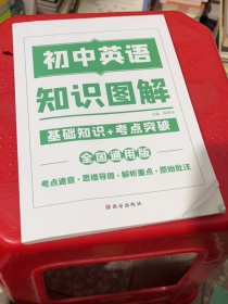 图解初中基础知识大全英语重难点手册全套训练及考点突破初中生初一初三复习资料教辅知识点知识清单资料包知识集锦基础知识手册