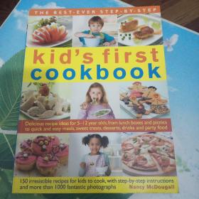 kid,s  first   cookbook