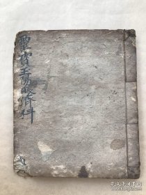 清代宗教手抄本：灵宝玉阳赈济科，（K205）