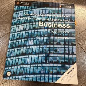 Cambridge International AS and A Level Business Course book Third edition