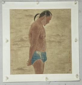 高飞 男，生于1979年，安徽合肥人，职业画家，主攻工笔人物，师丛安徽著名画家王仁华，桑建国，吴同彦先生。现为中国美术家协会会员，安徽工笔重彩画协会会员。2002年毕业于安徽师范大学美术学院，获学士学位；2011年毕业于武汉理工大学艺术与设计学院，获硕士学位。现为安徽工商学院讲师。用其独特的画面语言表现了当代社会中人与人之间复杂而丰富的内心状态及徽文化的深厚积淀。