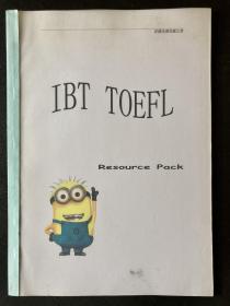 IBT TOEFL Resource Pack