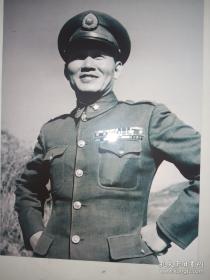 中国远征军孙立人上将，20*15厘米照片，非老照片。