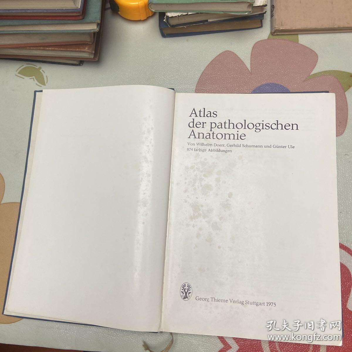 Atlas der pathologischen Anatomie病理解剖图谱(品自鉴）