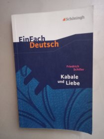 EinFach Deutsch Friedrch Schiller Kabale und Liebe
