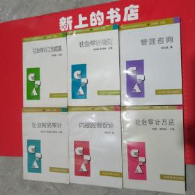 注册会计师业务知识丛书，社会审计工作底稿，社会审计准则，管理咨询，企业财务审计，内部控制设计，社会审计方法（共六本合售）