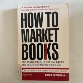 HOW TO MARKET BOOKS