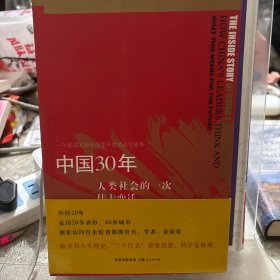 中国30年：人类社会的一次伟大变迁