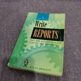 the right way to write report