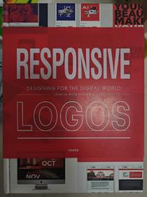 正品八成新 Responsive Logos 标志响应式 数字时代的标识标志设计logo设计书籍案例品牌视觉艺术原版进口