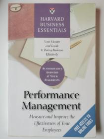 Performance Management: Measure and Improve The Effectiveness of Your Employees