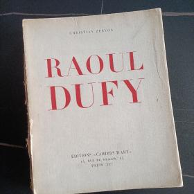 稀少  Raoul Dufy 画集  1928年