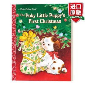 The Poky Little Puppy's First Christmas (Little Golden Book)  小狗伯奇的第一个圣诞节