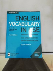 ENGLISH VOCABULARY IN USE【满30包邮】