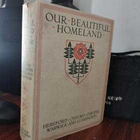 1920年左右Our Beautiful Homeland 《美丽故土之赫里福德，牛津，切斯特，沃里克和莱明顿》48幅超美水彩画 大师海斯勒哈斯特作品