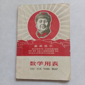 最高指示数学用表