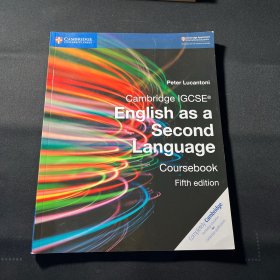 Cambridge IGCSE English as a Second Language Coursebook